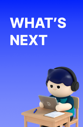 copy: WHAT'S NEXT?